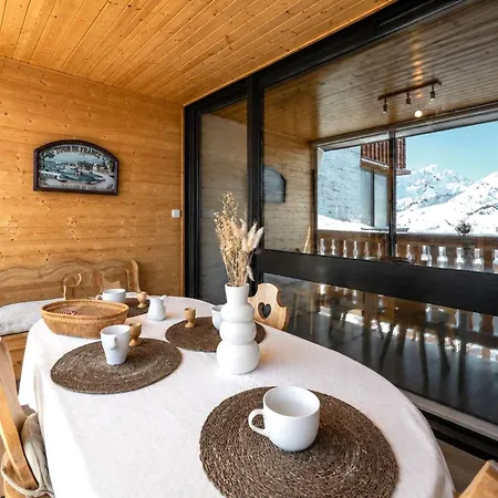 4 Pers. 31m² Au Coeur De La Montagne, Avec Veranda Panoramique Et Equipements Inclus