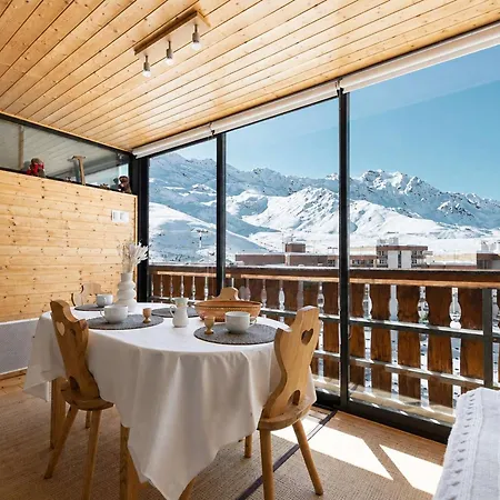 Apartment 4 Pers. 31m² Au Coeur De La Montagne, Avec Veranda Panoramique Et Equipements Inclus - Fr-1-545-33 Val Thorens